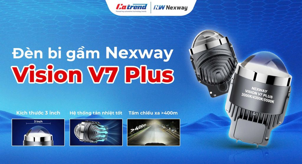 Đèn bi gầm Nexway Vision V7 Plus